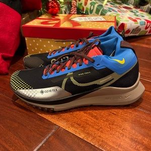 Nike React Pegasus Trail 4 GTX GORE-TEX Men's Running Shoes DJ7926-003 Size 9